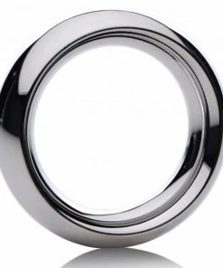 Cock Rings 1.5 Inch Stainless Steel Thick Metal Donut Cock Ring By Master Series