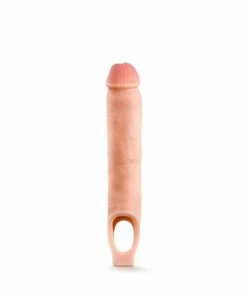 Blush Novelties Sheaths & Sleeves 11.5 Inch Realistic Performance Penis Sleeve Natural Silicone Girth Enhancer