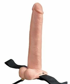 Sheaths & Sleeves 11 Inch Tan Rechargeable Vibrating Hollow Strap On Penis Extension By Fetish Fantasy 12 Sheaths & Sleeves 11 Inch Tan Rechargeable Vibrating Hollow Strap On Penis Extension By Fetish Fantasy