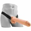 Sheaths & Sleeves 11 Inch Tan Rechargeable Vibrating Hollow Strap On Penis Extension By Fetish Fantasy 1 Sheaths & Sleeves 11 Inch Tan Rechargeable Vibrating Hollow Strap On Penis Extension By Fetish Fantasy