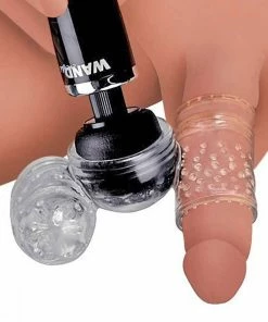 Wand Essentials 2 In 1 Male Masturbator Tube Stroker Attachment For Magic Wand