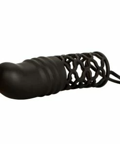 2 Inch Black Silicone Penis Extension By Cal Exotics Sheaths & Sleeves