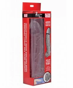 Sheaths & Sleeves 2 Inch Clear Extender Sleeve By Size Matters 13 Sheaths & Sleeves 2 Inch Clear Extender Sleeve By Size Matters