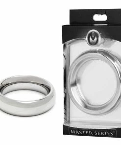 2 Inch Stainless Steel Thick Metal Donut Cock Ring By Master Series (5 Cm)