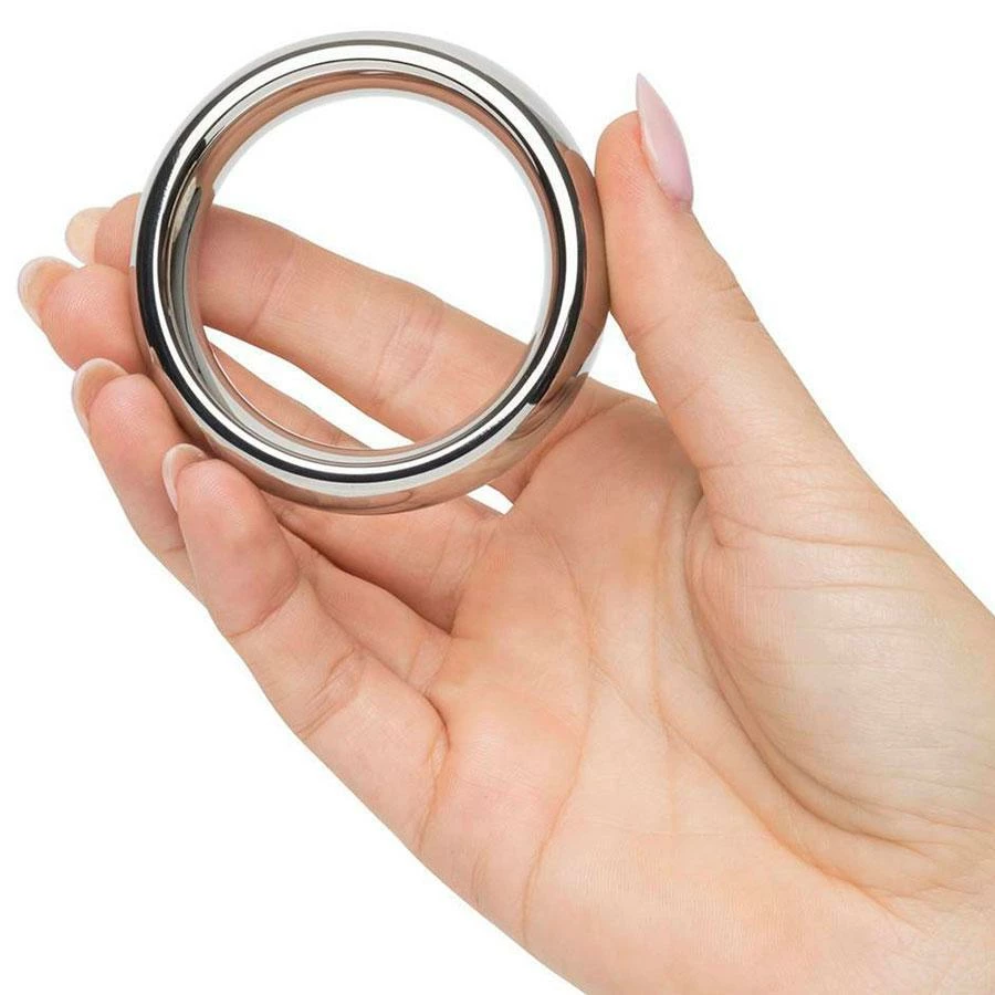 2 Inch Stainless Steel Thick Metal Donut Cock Ring By Master Series (5 Cm) 5 2 Inch Stainless Steel Thick Metal Donut Cock Ring By Master Series (5 Cm)