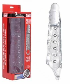 3 Inch Clear Extender Sleeve By Size Matters Sheaths & Sleeves
