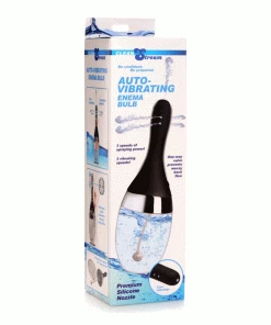 Clean Stream 350ml Auto-Vibrating Anal Enema Bulb By CleanStream