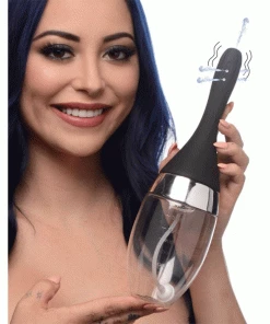 Clean Stream 350ml Auto-Vibrating Anal Enema Bulb By CleanStream