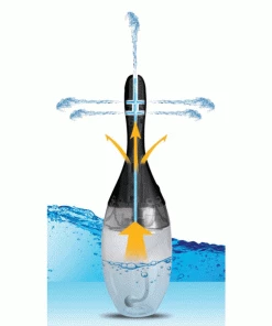 Clean Stream 350ml Auto-Vibrating Anal Enema Bulb By CleanStream