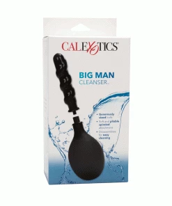 420ml Big Man Cleanser Ribbed Anal Enema Bulb By Cal Exotics