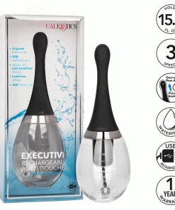 460ml Executive Rechargeable Auto Anal Douche By Cal Exotics Anal Sex Toys 24 460ml Executive Rechargeable Auto Anal Douche By Cal Exotics Anal Sex Toys