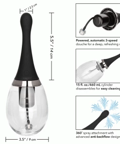 460ml Executive Rechargeable Auto Anal Douche By Cal Exotics Anal Sex Toys 25 460ml Executive Rechargeable Auto Anal Douche By Cal Exotics Anal Sex Toys