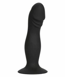 5.5 Inch Anal Stud Black Silicone Anal Dildo By Cal Exotics Prostate Massagers