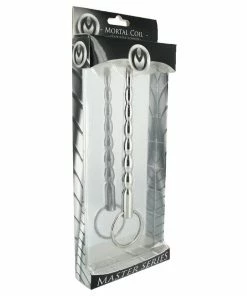 Master Series 5 Inch Stainless Steel Mortal Coil Urethral Sound For Men Urethral Sounds & Penis Plugs