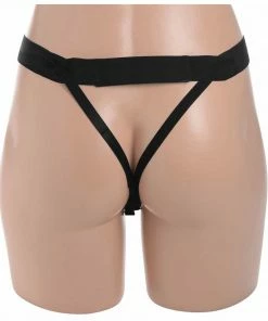 6 Inch Realistic Silicone Hollow Strap On Penis Extender And Ball Strap For Men By Size Matters Sheaths & Sleeves