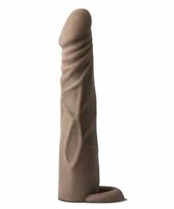 Sheaths & Sleeves 7 Inch Performance Cock Xtender Sleeve By Blush Novelties (Tan & Brown)