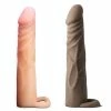 Sheaths & Sleeves 7 Inch Performance Cock Xtender Sleeve By Blush Novelties (Tan & Brown)