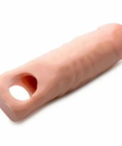 Sheaths & Sleeves 7 Inch Wide Natural Tan Penis Extension By Size Matters