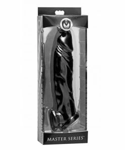 8 Inch Lifelike Black Penis Extension Sleeve Fuk Tool By Master Series