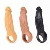 Lynk Pleasure Products 9 Inch Realistic Performance Penis Sleeve Natural Silicone Girth Enhancer