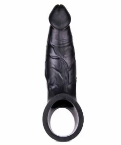 Lynk Pleasure Products 9 Inch Realistic Performance Penis Sleeve Natural Silicone Girth Enhancer