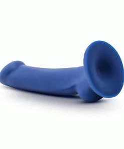 Avant D10 Suko 6.5 Inch Blue Silicone Dildo With Suction Cup By Blush Novelties Anal Sex Toys