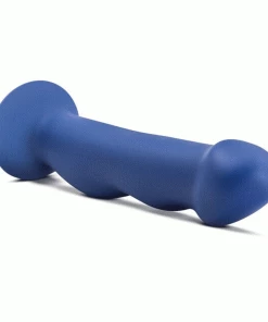 Avant D12 Suko 8 Inch Blue Silicone Dildo With Suction Cup By Blush Novelties