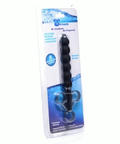 Clean Stream Black Silicone Beaded Lubricant Launcher By CleanStream