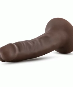 Anal Sex Toys Dr. Skin 5.5 Inch Brown Suction Cup Anal Dildo For Men By Blush Novelties
