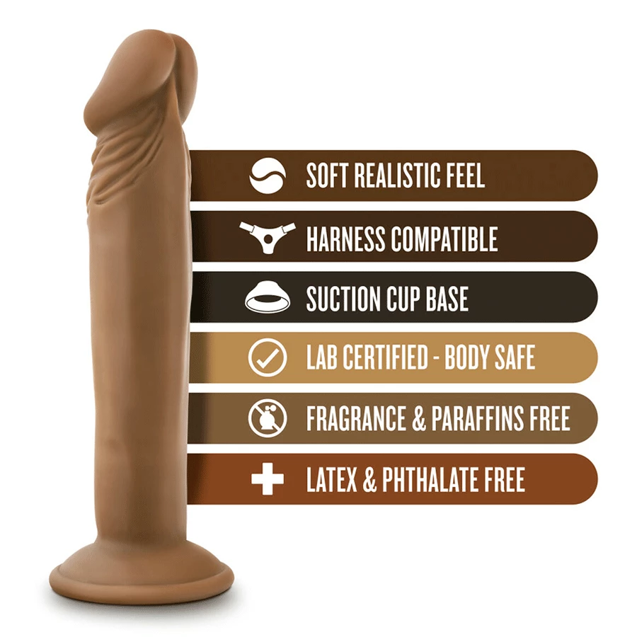 Anal Sex Toys Dr. Skin Small 6 Inch Brown Starter Anal Suction Dildo By Blush Novelties 9 Anal Sex Toys Dr. Skin Small 6 Inch Brown Starter Anal Suction Dildo By Blush Novelties