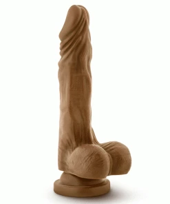 Dr. Skin Stud Muffin Realistic Anal Dildo With Balls By Blush Novelties