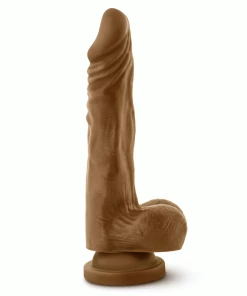 Dr. Skin Stud Muffin Realistic Anal Dildo With Balls By Blush Novelties