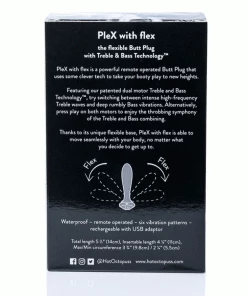Hot Octopuss Plex With Flex Vibrating Silicone Prostate Massager