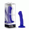 Impressions N2 Blue Vibrating Silicone Anal Dildo With Suction Cup By Blush Novelties Prostate Massagers