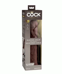 Anal Sex Toys King Cock Elite 11 Inch Dual Density Silicone Dildo By Pipedream Products