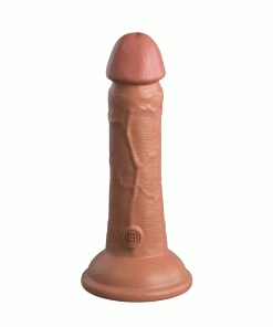 King Cock Elite 6 Inch Vibrating Silicone Dual Density Dong By Pipedream Products Anal Sex Toys