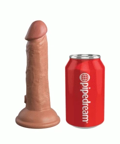King Cock Elite 6 Inch Vibrating Silicone Dual Density Dong By Pipedream Products Anal Sex Toys