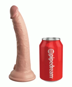 Anal Sex Toys King Cock Elite 7 Inch Dual Density Silicone Dildo By Pipedream Products