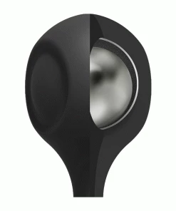 Doc Johnson Kink Anal Essentials 13.5 Inch Weighted Black Silicone Beaded Anal Balls Anal Sex Toys