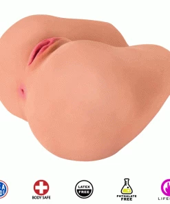 Curve Novelties Vibrating Pocket Pussy Toys Mistress Maddie Missionary Flesh Sex Doll Masturbator