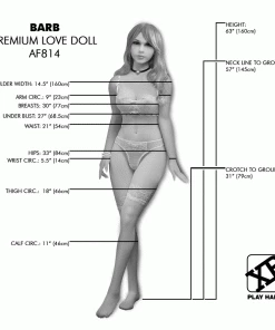 XR Brands NextGen Barb Premium Life Size Flesh Full Body Sex Doll Vibrating Pocket Pussy Toys