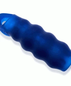 Sheaths & Sleeves Oxballs Invader Rippled Open-Ended Silicone Cock Sheath Extender