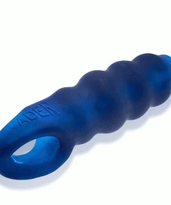 Sheaths & Sleeves Oxballs Invader Rippled Open-Ended Silicone Cock Sheath Extender