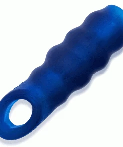 Sheaths & Sleeves Oxballs Invader Rippled Open-Ended Silicone Cock Sheath Extender
