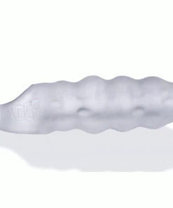 Sheaths & Sleeves Oxballs Invader Rippled Open-Ended Silicone Cock Sheath Extender