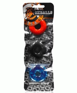 Cock Rings Oxballs Ringer Stretchy Cock Ring 3 Pack