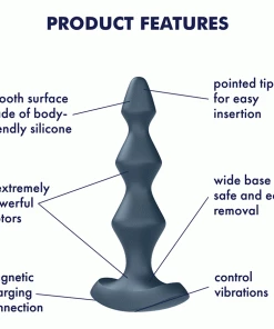 Satisfyer Lolli Plug 1 Silicone Vibrating Anal Plug