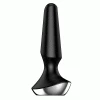Satisfyer Plug-ilicious 2 Black Silicone Vibrating Butt Plug Anal Sex Toys