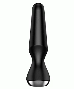 Satisfyer Plug-ilicious 2 Black Silicone Vibrating Butt Plug Anal Sex Toys