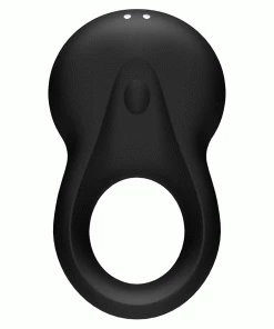 Cock Rings Satisfyer Signet Black Silicone Vibrating Cock Ring With App Control